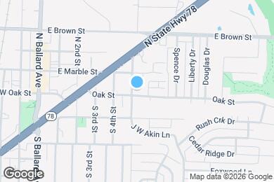 Map image of the property - Canopy at Wylie