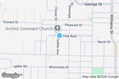 Map image of the property - 555 Franklin Ave