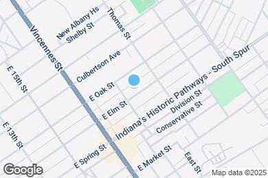 Map image of the property - 1813 E Elm St