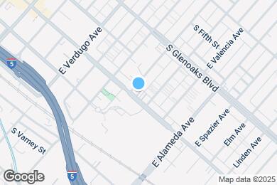 Map image of the property - 710 S San Fernando Blvd