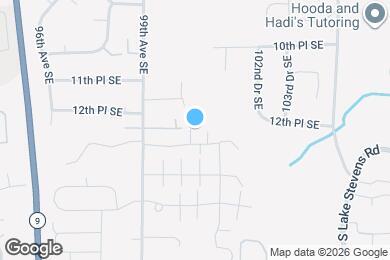 Map image of the property - 9927 13th St SE