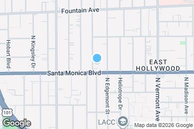 Map image of the property - 1118 N Kenmore Ave