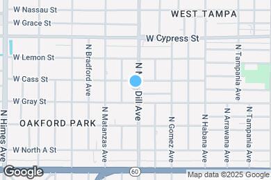 Map image of the property - 508 N Macdill Ave