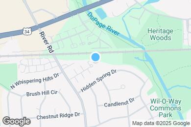 Map image of the property - 1200 Whispering Hills Ct