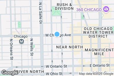 Map image of the property - 59 W Chicago Ave