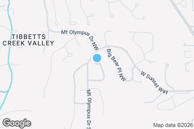 Map image of the property - 125 Aires Pl NW