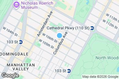 Map image of the property - Room in Shared 3 bed/2 bath home in Upper West Side