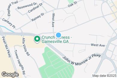 Map image of the property - 800 West Ave