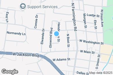 Map image of the property - 221 Henderson St