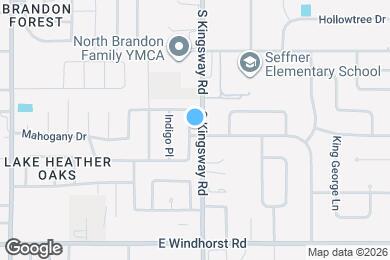 Map image of the property - 520 Mahogany Dr