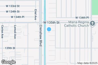 Map image of the property - 2924 W 136th St