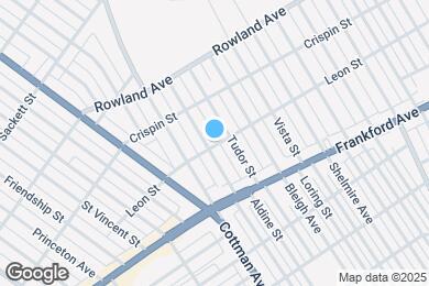 Map image of the property - 3451 Aldine St