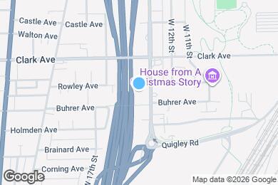 Map image of the property - 1431 Rowley Ave