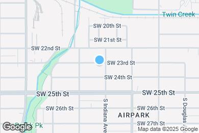 Map image of the property - 1408 SW 23rd St