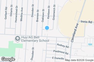 Map image of the property - 1717 Carolyn Ave