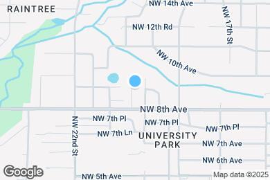 Map image of the property - 831 NW 20th Ter