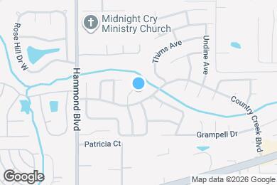 Map image of the property - 1523 Lavilla Dr N