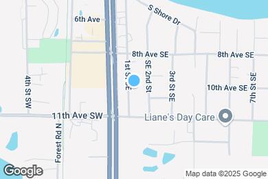 Map image of the property - 967 1st st se
