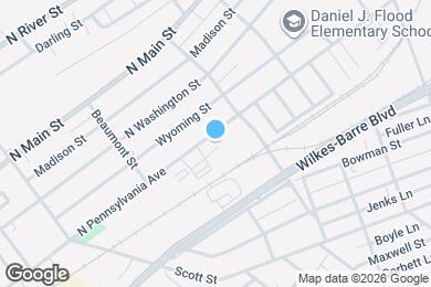 Map image of the property - 395 N Pennsylvania Ave