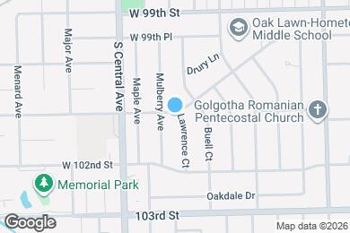 Map image of the property - 10100 Lawrence Ct