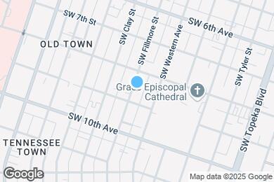 Map image of the property - 822 SW Fillmore St