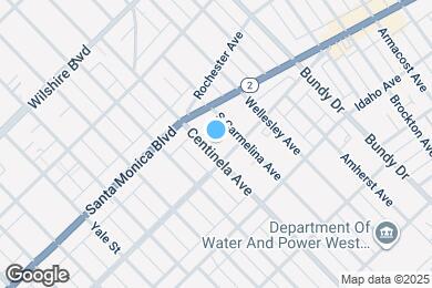 Map image of the property - 1440 Centinela Ave