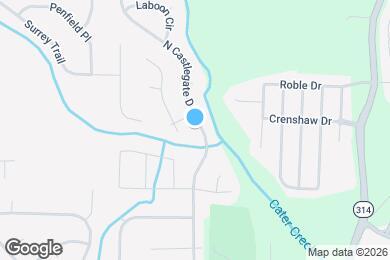 Map image of the property - 5893 N Castlegate Dr