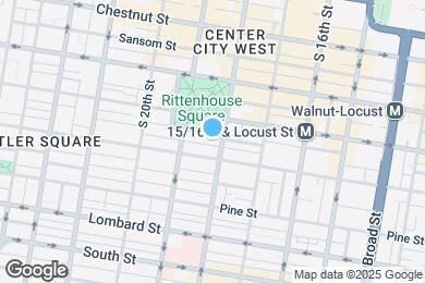 Map image of the property - 1806 Rittenhouse Sq