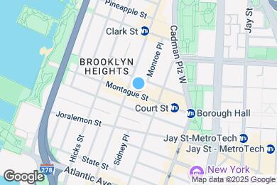 Map image of the property - 143 Montague St