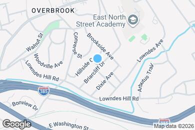 Map image of the property - 212 Briarcliff Dr