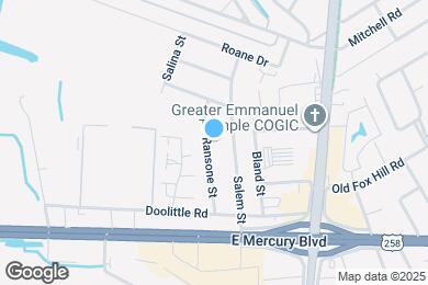 Map image of the property - 138 Ransone St