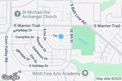 Map image of the property - 710 Bluebonnet Dr