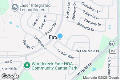 Map image of the property - 622 W Fate Main Pl