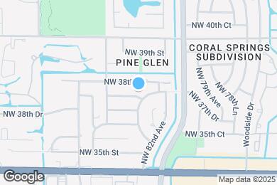 Map image of the property - 8203 NW 37th St