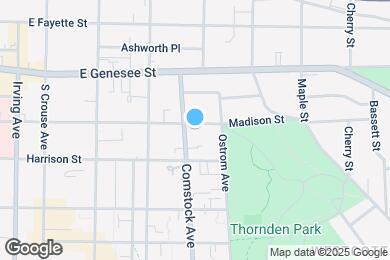 Map image of the property - 201 Comstock Ave