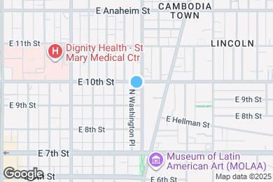 Map image of the property - 936 N Washington Pl