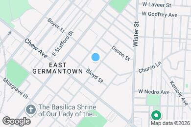 Map image of the property - 855 E Locust Ave