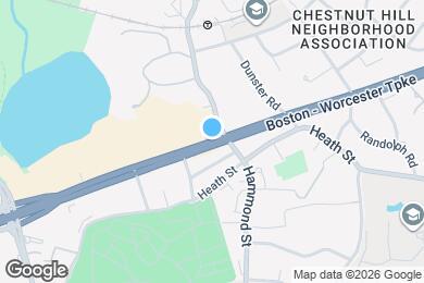 Map image of the property - 1191 Boylston St