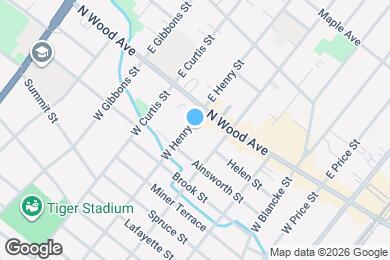 Map image of the property - 21 W Henry St