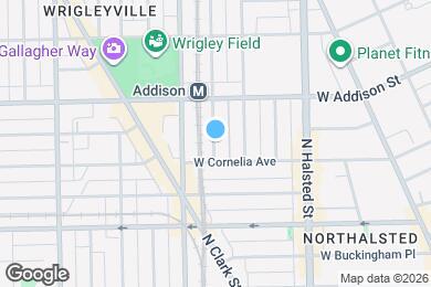 Map image of the property - 3527 N Wilton Ave