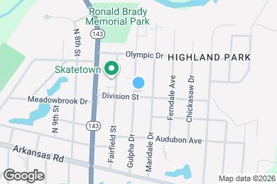 Map image of the property - 400 Gulpha Dr