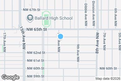 Map image of the property - 6314 11th Ave NW