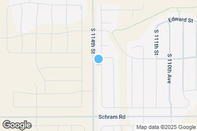 Map image of the property - 11710 S 113th Ave