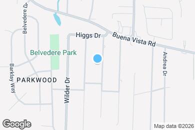 Map image of the property - 751 Parkhill Dr