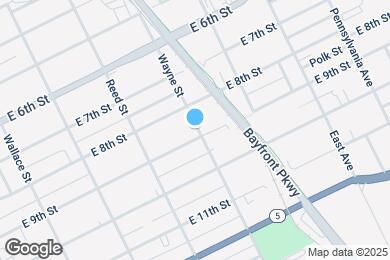 Map image of the property - 820 Wayne St