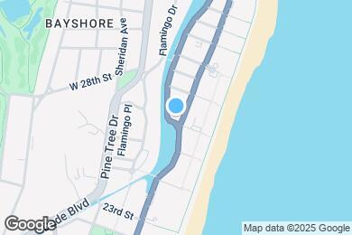 Map image of the property - 2600 Collins Ave