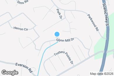 Map image of the property - 3153 Glynn Mill Dr