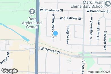 Map image of the property - 2550 S Westwood Ave