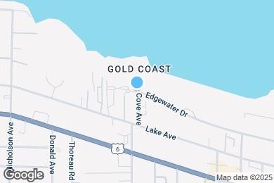 Map image of the property - 12520 Edgewater Dr
