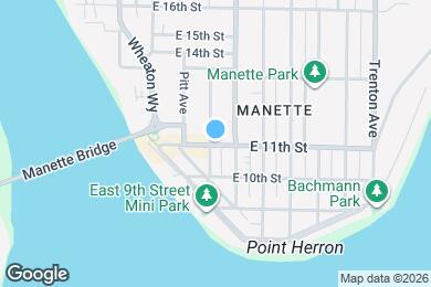 Map image of the property - 2210 E 11th St